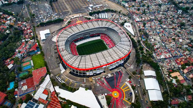 El Estadio Azteca que, para el Mundial es denominado Estadio Ciudad de México, estuvo cerrado por remodelación 22 meses y se invirtieron u$s87.000.000.