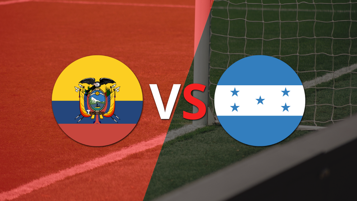 Se enfrentan Ecuador y Honduras en duelo amistoso