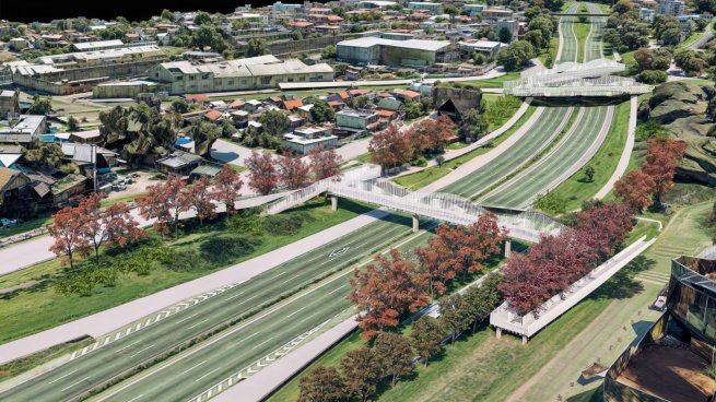 Obras en la Ciudad. Con el fin de alivianar el tránsito se realizarán obras en la Autopista Dellepiane.