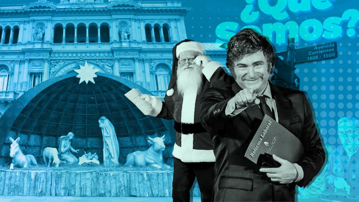 Charlas de quincho: Jes�s se adelant�, Pap� Noel ya tiene pedidos y la pol�tica hace temporada en calle Corrientes