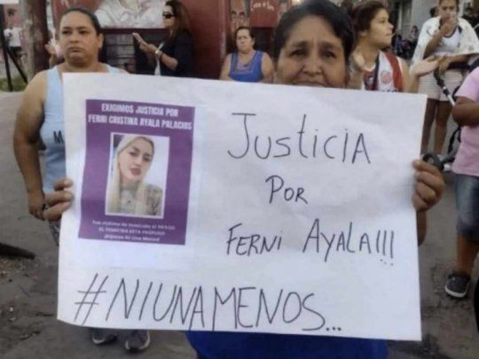 Femicidio en el barrio Zavaleta. 