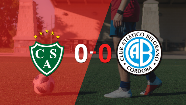 Sarmiento y Belgrano terminaron sin goles