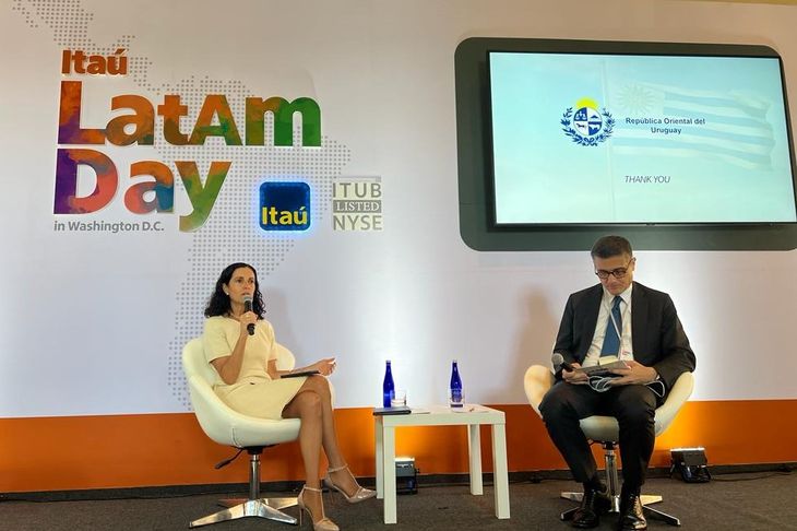 Arbeleche at Itaú Latam Day.