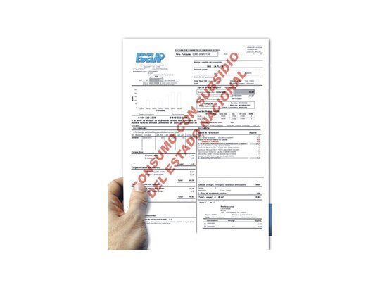 Llegan facturas de gas y luz destacando subsidio