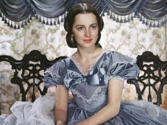 De Havilland. Su caracterización en “Lo que el viento se llevó”.