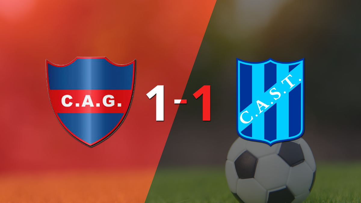 San Telmo managed to draw a 1-goal tie at the home of Güemes (SE)