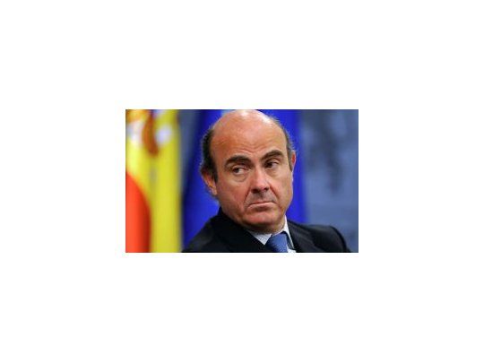 El ministro de Economía español, Luis de Guindos.
