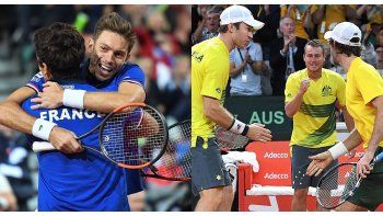 Francia y Australia quedaron a un punto de volver a verse las caras tras muchos años.