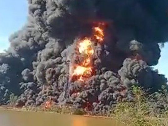 mexico refinería incendio