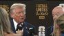 Trump junto a Giannis Infantino, en la previa del sorteo del mundial.
