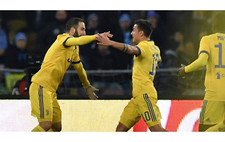 Higuaín, del odio del Napoli al festejo de Juventus