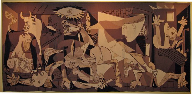 Un 26 de abril de 1937 la Legión Cóndor nazi bombardea la ciudad vasca de Guernica, evento que inspiró la famosa obra de Pablo Picasso. Un 26 de abril de 1937 la Legión Cóndor nazi bombardea la ciudad vasca de Guernica, evento que inspiró la famosa obra de Pablo Picasso.