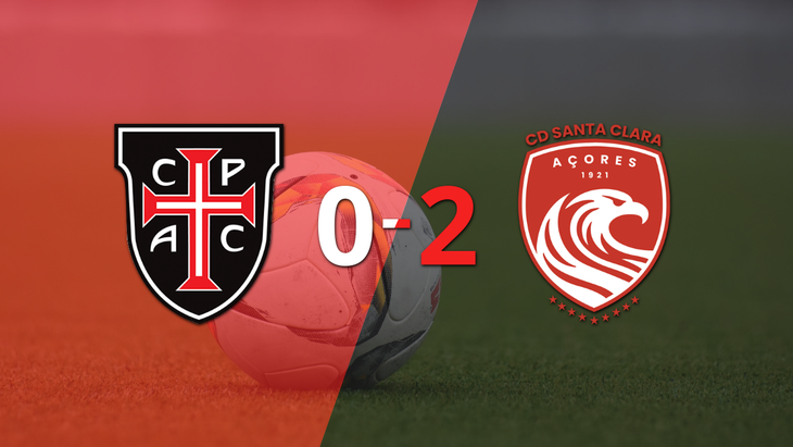 Santa Clara demuestra su superioridad ante Casa Pia con un 2 a 0