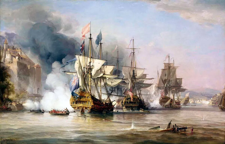 The San José Galeon, the legendary Spanish ship sunk in 1708 off the coast of the Colombian Caribbean. The San José Galeon, the legendary Spanish ship sunk in 1708 off the coast of the Colombian Caribbean.