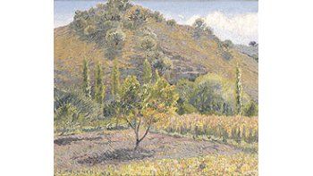 ámbito.com | «La estancita», una de las bellas pinturas de José Malanca, que contribuyó desde Córdoba con el arte de los argentinos.