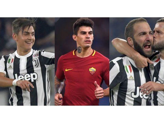 Dybala, Perotti, Higuaín y Simeone marcaron en Italia.