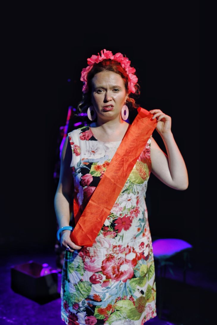 Laura Otermín, mejor actriz de unipersonal. 