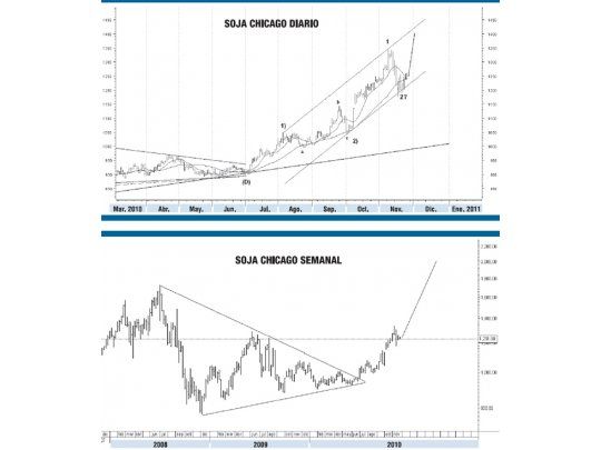La soja descansa sólo para tomar mayor envión