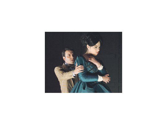 Un momento en los ensayos de “Anna Bolena” en el teatro Avenida, con la que Buenos Aires Lírica inicia su temporada.