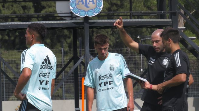 Mascherano confirmó el plantel argentino para el Sudamericano Sub 20.
