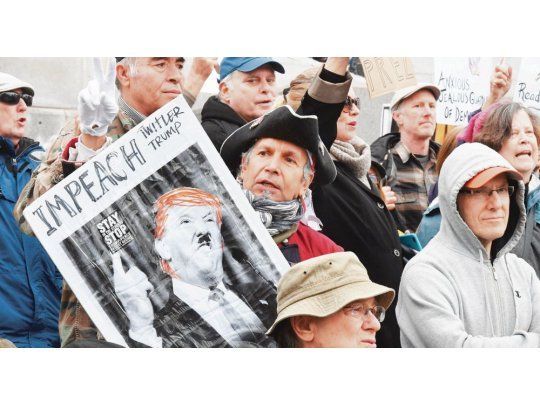 “¡No es mi presidente!”