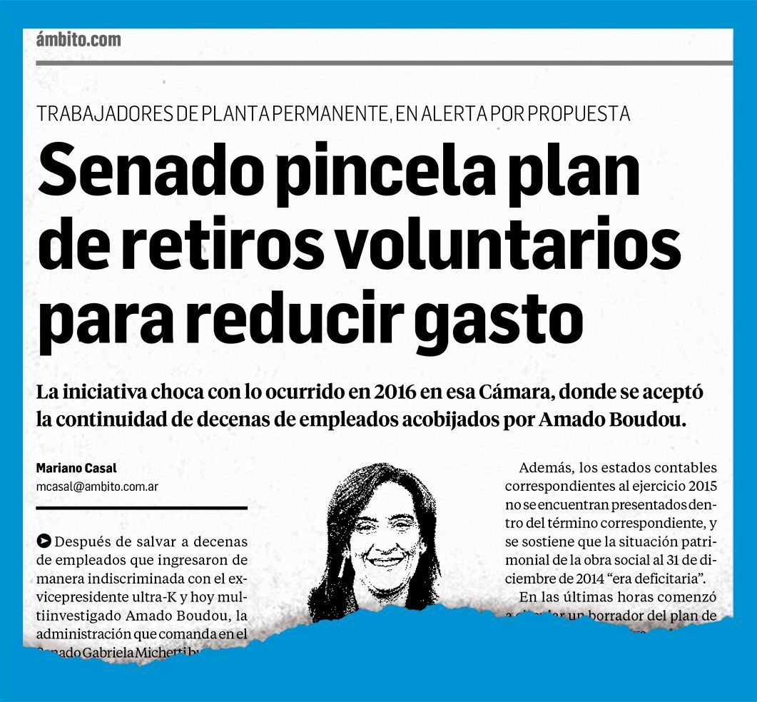 Senado: dudas de empleados por plan de retiro voluntario (foto 1)