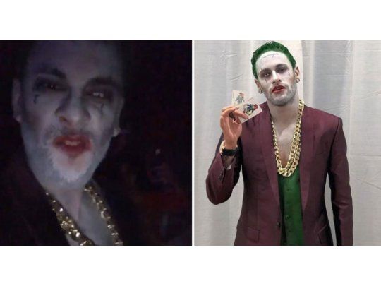 Neymar, como The Joker.