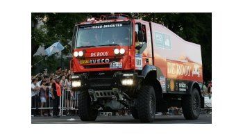 El camión de Gerard De Rooy.