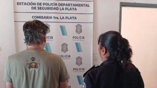 Luego de la Pelea, el hombre fue detenido en la comisaría Primera de La Plata.