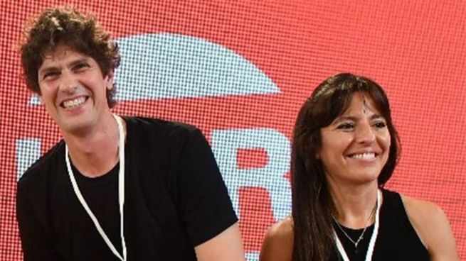 Martín Lousteau y Pamela Verasay, diputados referentes de dos de los bloques con composición radical.&nbsp;