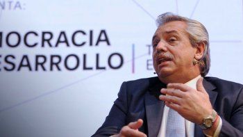 Alberto Fernández reconoció que las encuestas que manejan le  están dando bien y que está tranquilo de cara al 27 de octubre.