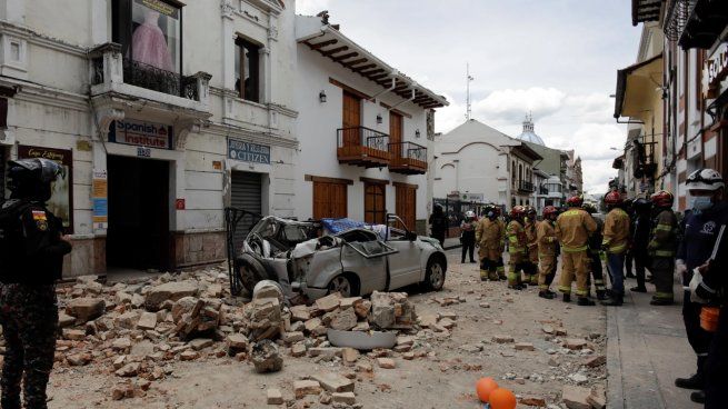 Ecuador sufrió este sábado un sismo con víctimas fatales.