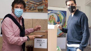 Gustavo Posse y Maximiliano Abad se midieron en las internas de la UCR.