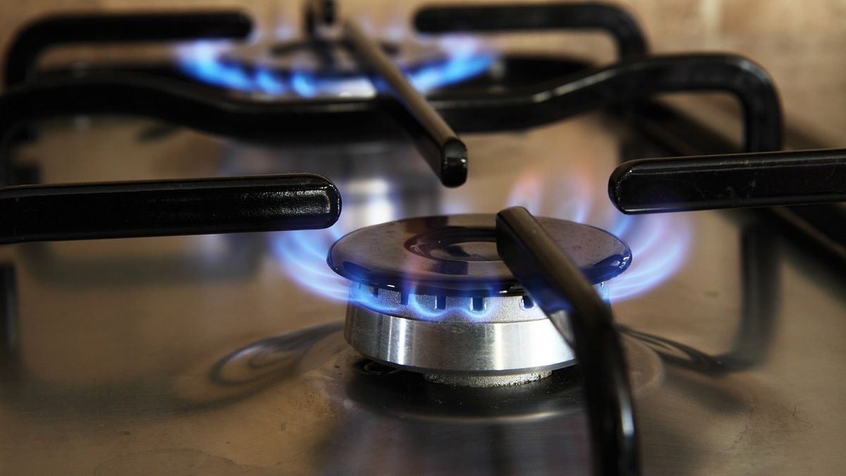 How much is gas paid in July?
