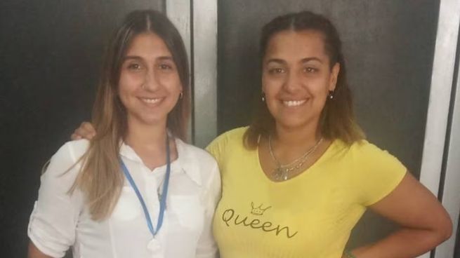 Giselle y Carla Del Souc, víctima de femicidio en Mendoza.