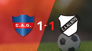 all boys logro sacar el empate a 1 gol en casa de güemes (se)