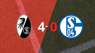 friburgo le paso por encima a schalke 04 con doblete de michael gregoritsch