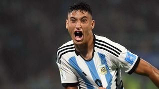 Véliz anotó el primer gol de la Selección argentina en el Mundial Sub 20.
