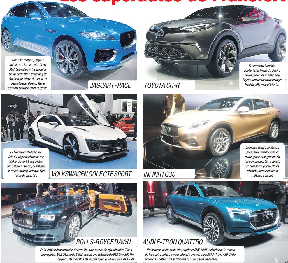 Los superautos de Fráncfort (foto 1)