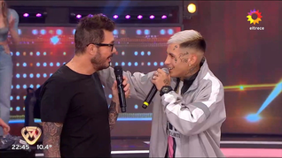 L-Gante llevó su música a La Academia y concretó el sueño de Tinelli