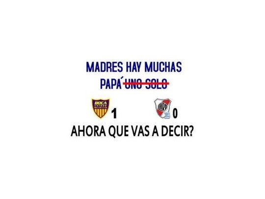 Lo de siempre. Boca Juniors disfruta de su presente y del de su clásico rival.