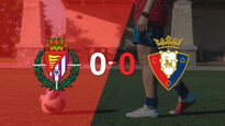 sin muchas emociones, valladolid y osasuna empataron 0-0