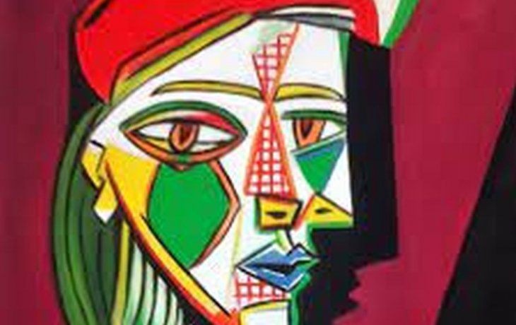 Niña con boina, obra de Pablo Picasso.