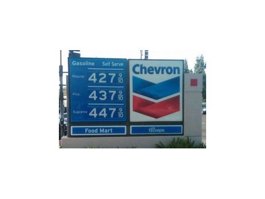 La gasolina fue la responsable por cerca de tres cuartos del alza en la inflación.