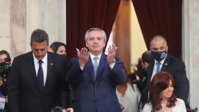 Alberto Fernández en Asamblea Legislativa