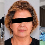 La suegra de Carolina Flores. La suegra de Carolina Flores.
