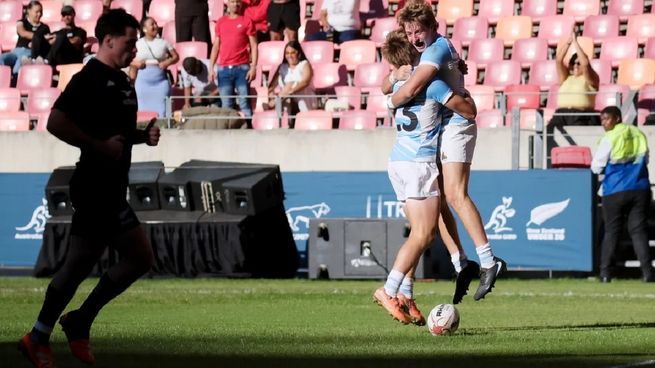 Los Pumitas hicieron historia: vencieron a Nueva Zelanda en el Rugby Championship M20.
