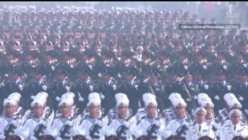 el impactante desfile militar de china, nuevas armas y una advertencia