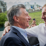 Mauricio Macri celebró la designación de Diego Santilli como ministro de Interior. Mauricio Macri celebró la designación de Diego Santilli como ministro de Interior.