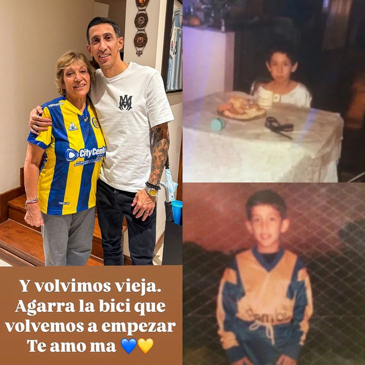Di María volverá a dónde comenzó su recorrido en el fútbol.